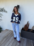 89 Jersey Sweater - Navy
