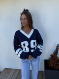 89 Jersey Sweater - Navy