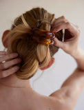 Crescent Hair Cuff - Tortoise